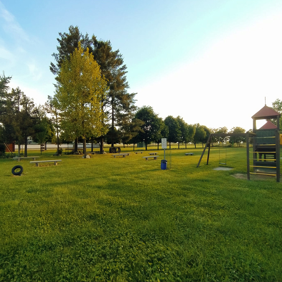 Il parco della gelateria Goria